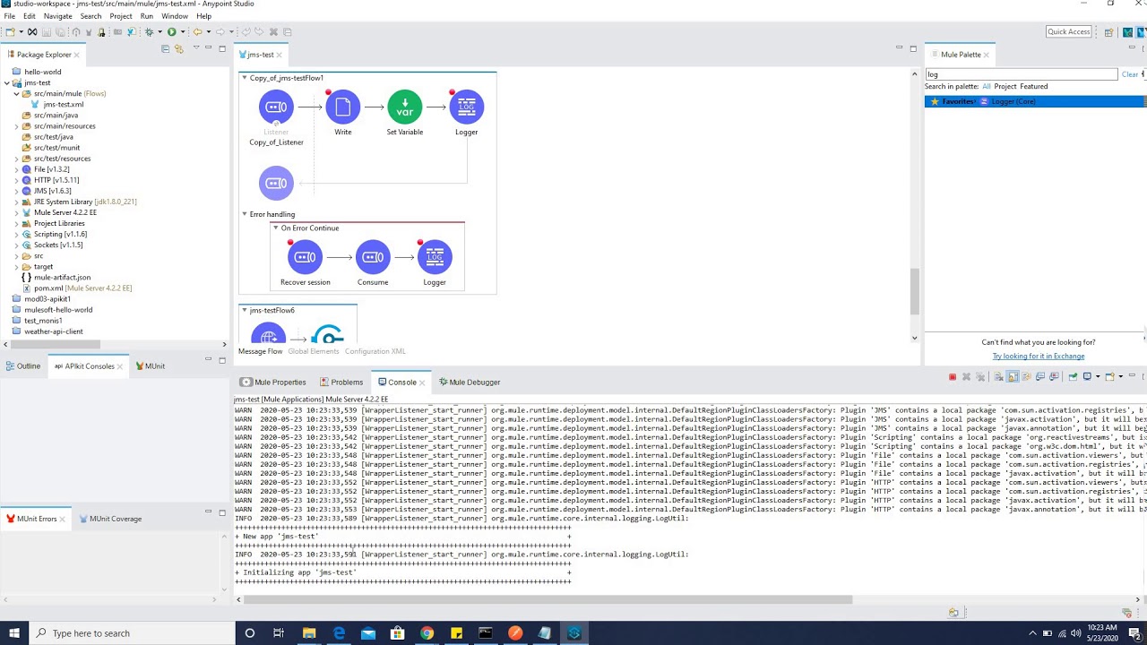 Mule 4 |JMS Connector| JMS Listener Manual Acknowledgement