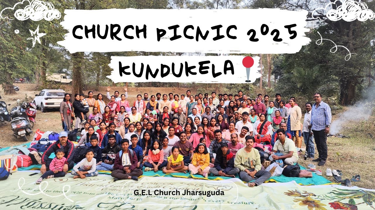 Church Picnic 2025 🧺🌊🐚🌸🦋Kundukela ll G.E.L Church Jharsuguda #picnic #picnicspot #enjoy #fun #dance