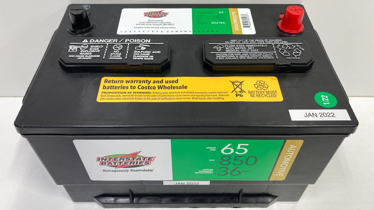 2022 Costco Interstate Battery - Review