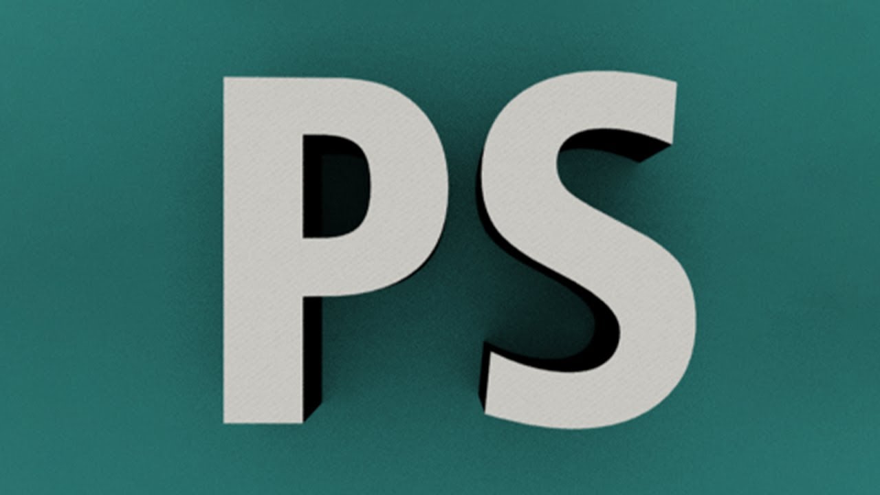 Como criar TEXTO 3D no Photoshop
