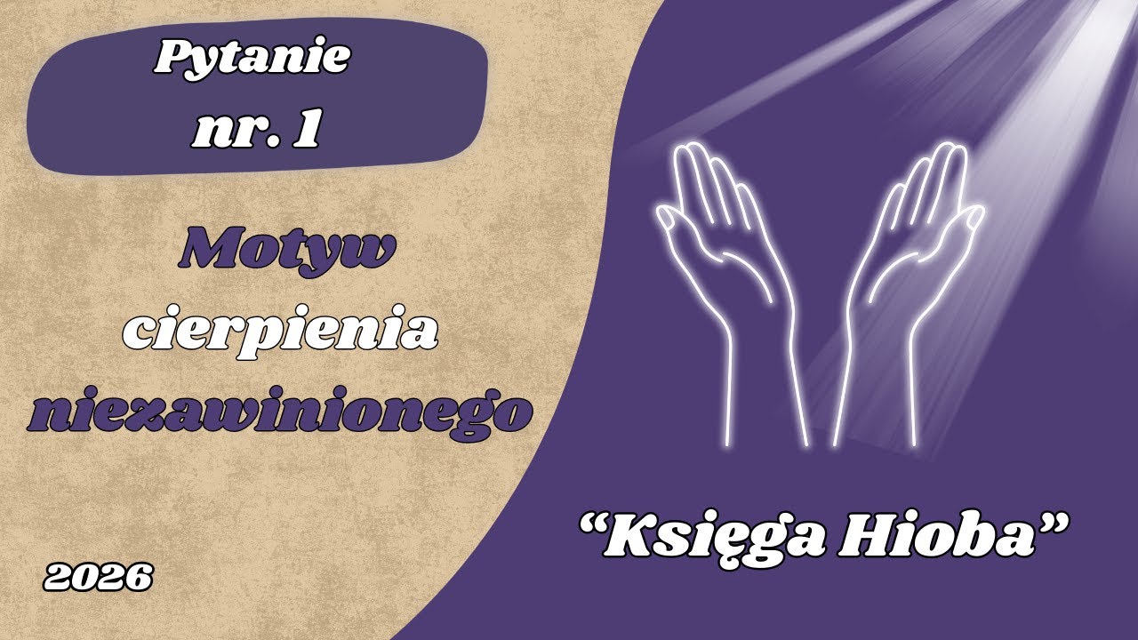 Matura ustna:  Motyw cierpienia niezawinionego - Księga Hioba