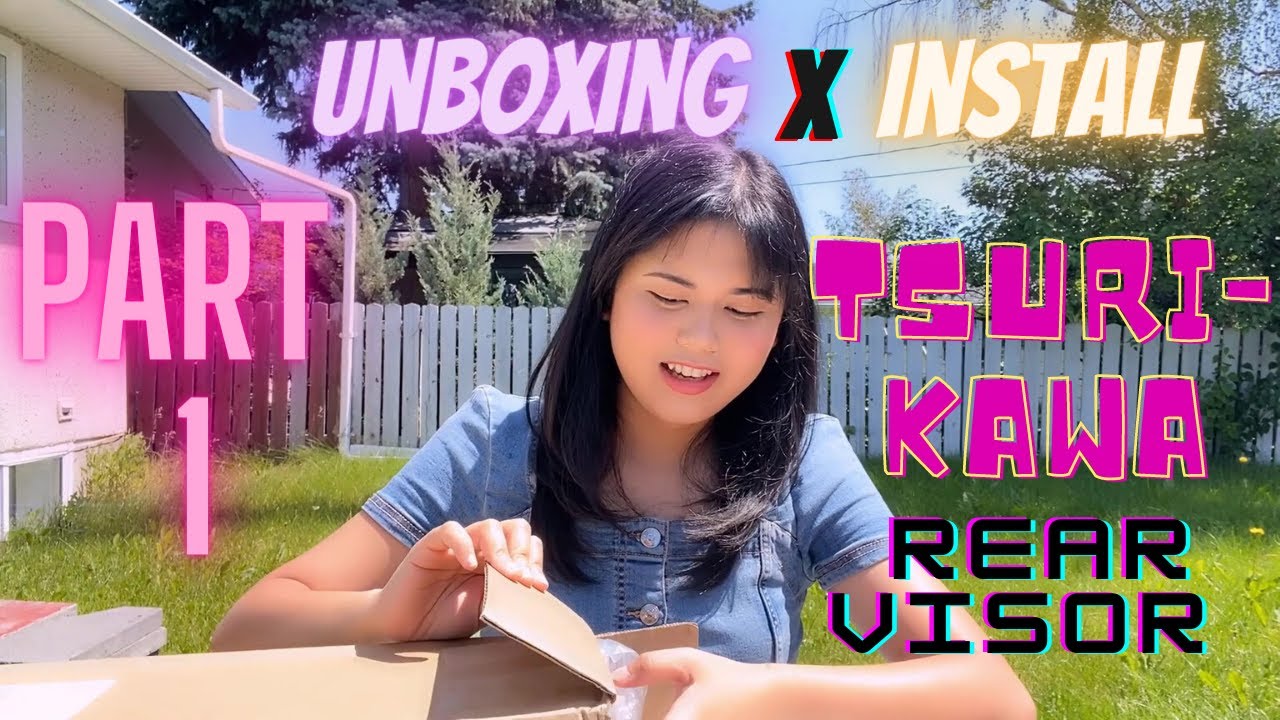 Unboxing HIC Rear Visor & JDM Tsurikawa Install - PART 1!!