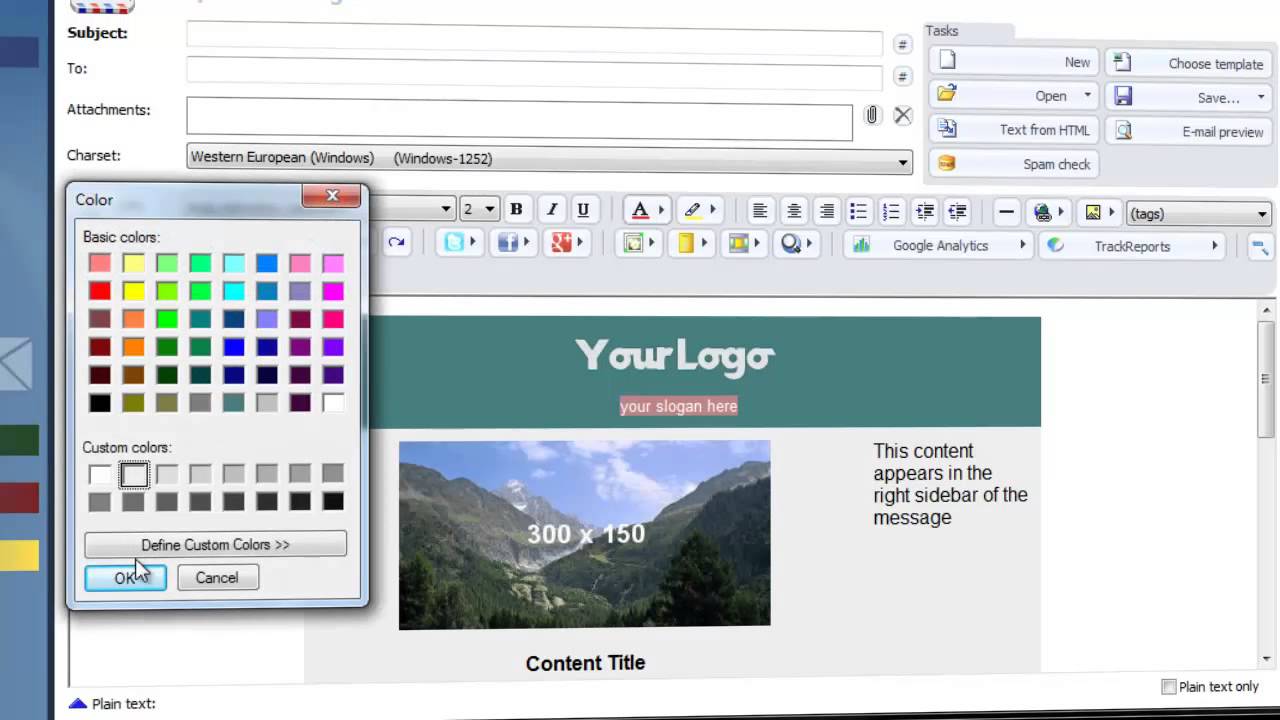 Layout editor