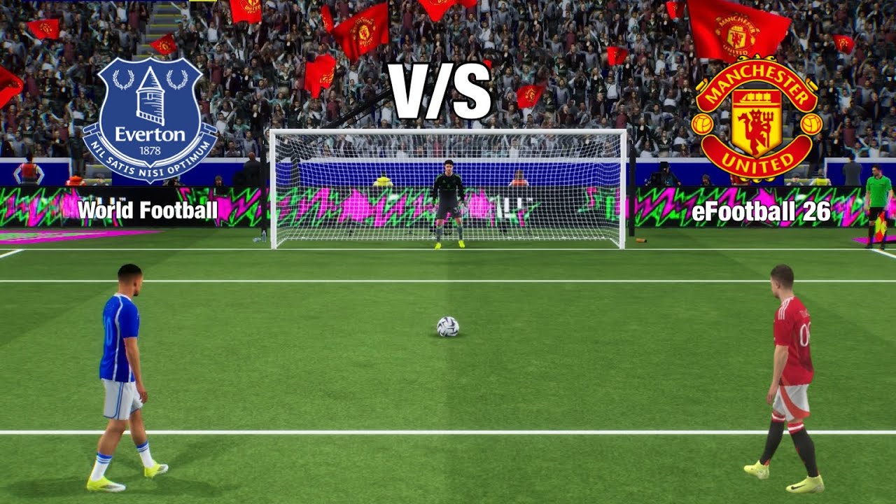 Manchester United vs Everton | Match Highlights | eFootball 2025