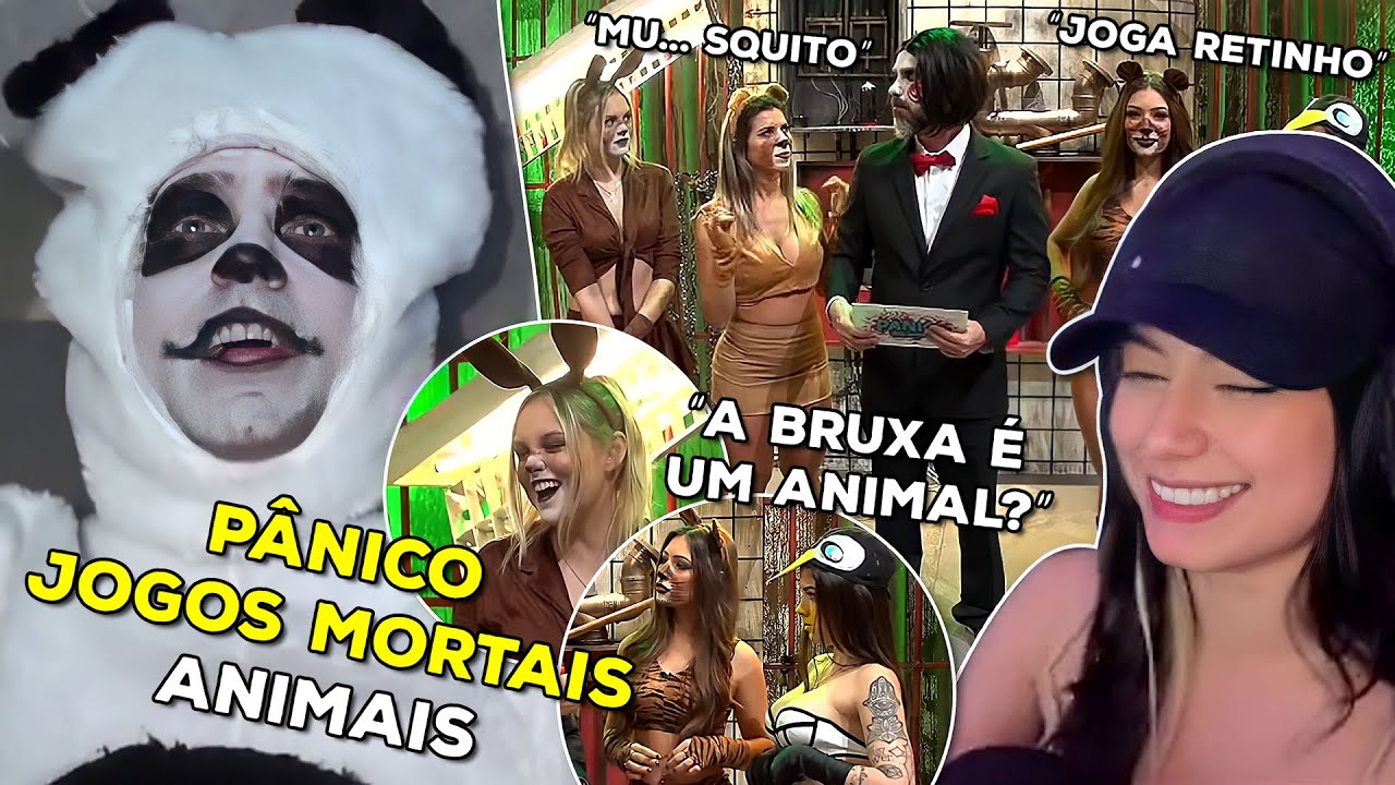 YAYAH REAGE AO PÂNICO: JOGOS MORTAIS - ANIMAIS | Yayah Clipes