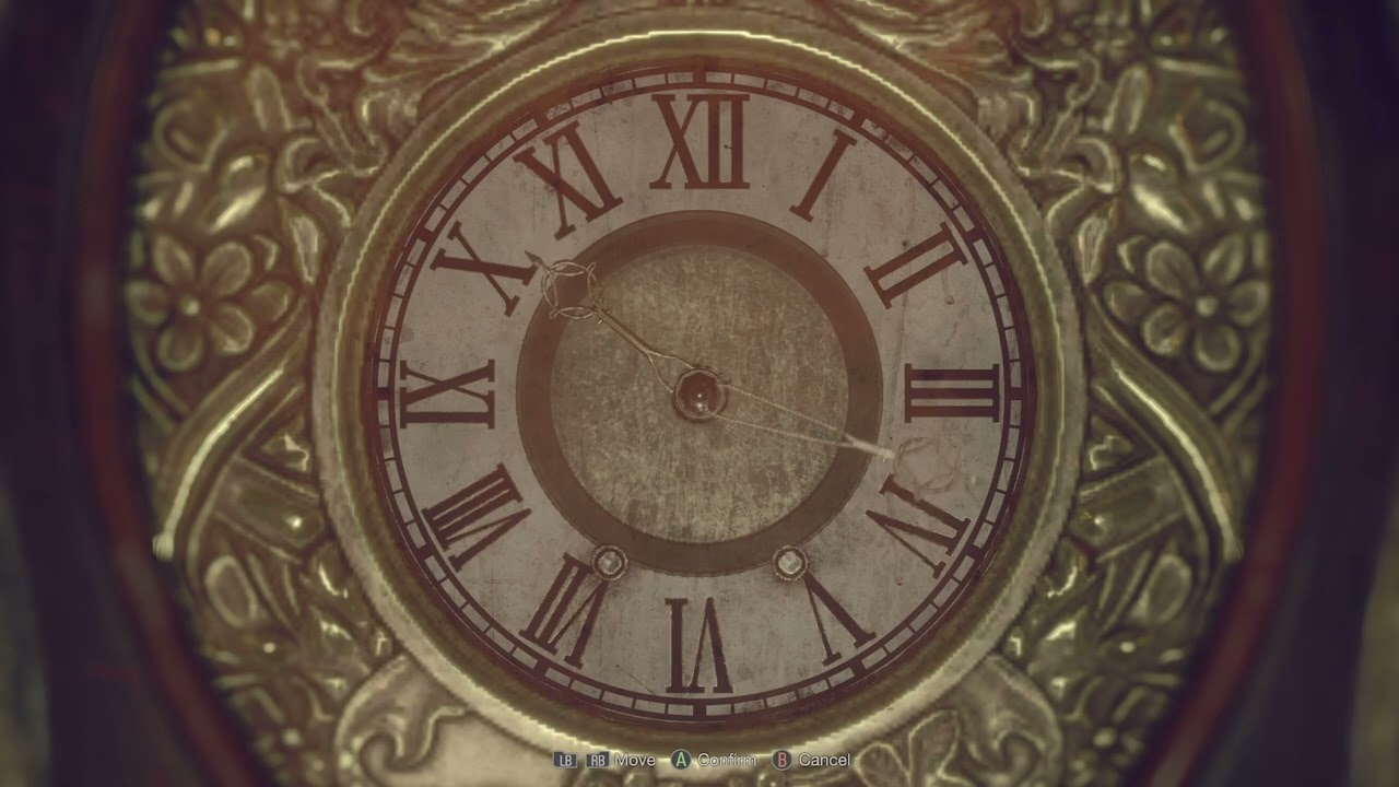 resident evil 4 clock puzzle pro difficulty