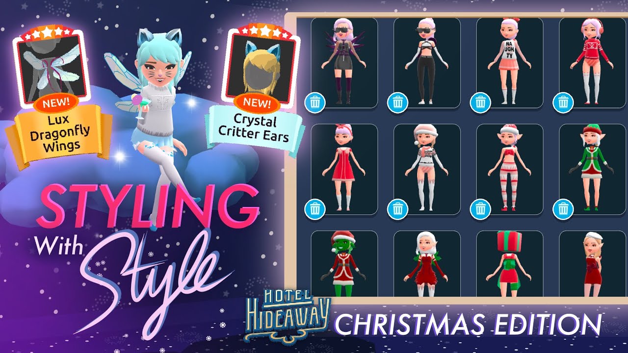 83 Outfits and FULL CLOSET TOUR with Style on Hotel Hideaway - Styling With Style - Christmas 2019