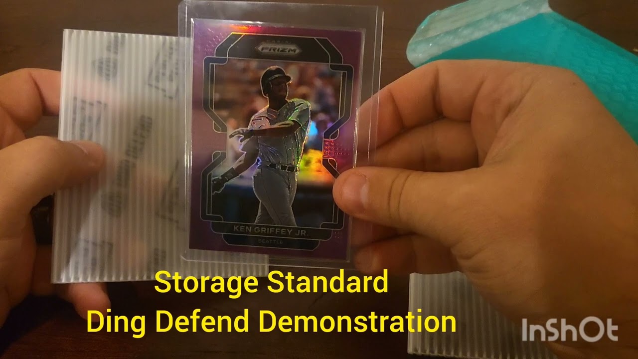 Storage Standard Ding Defend Card Shipping Protectors Product Overview/Demonstration