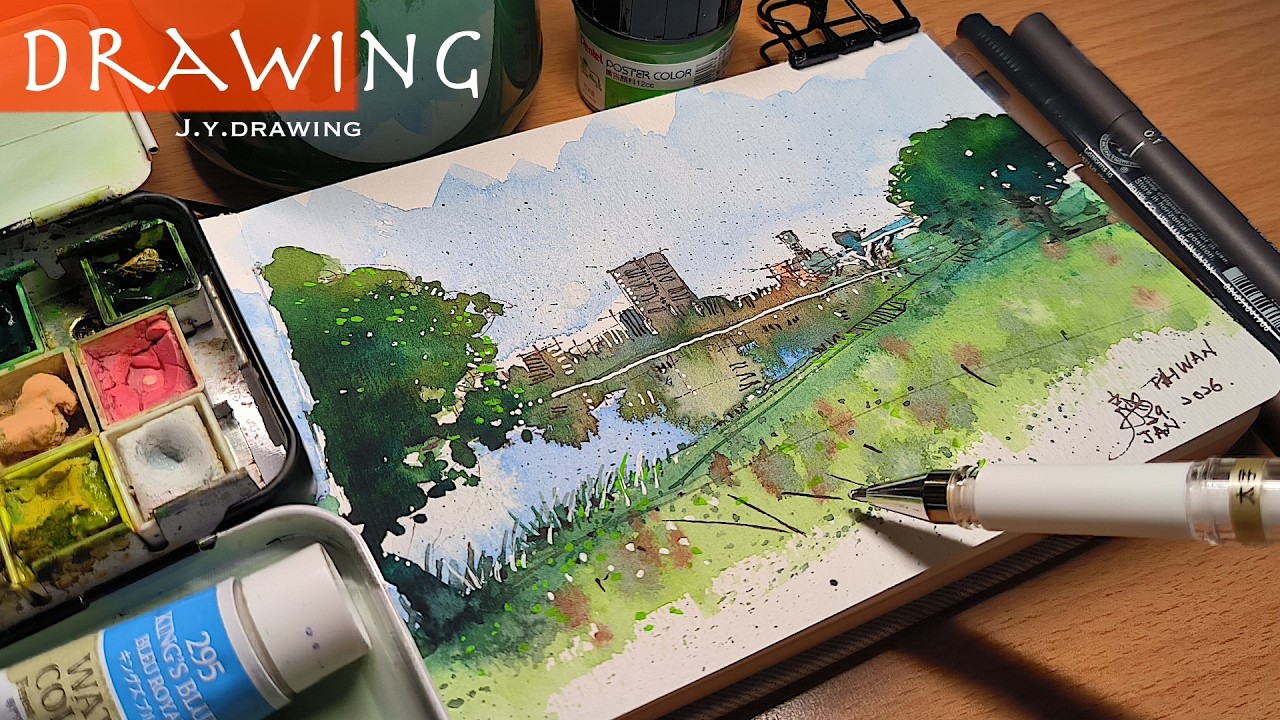 Easy Watercolor Landscapes Anyone Can Draw