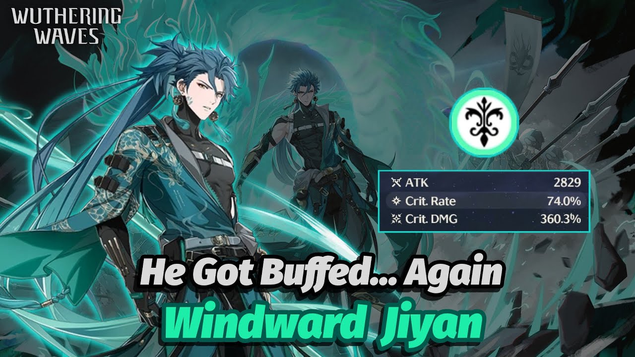 New Echo Set Jiyan Is Broken - Windward S0 Jiyan Vs All Tower Of Adversity Floors [Wuthering Waves]
