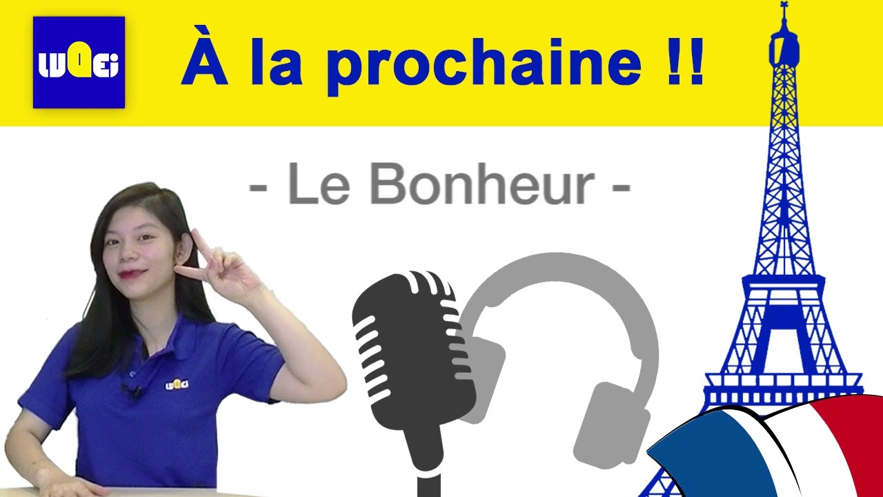 À LA PROCHAINE - Podcast - Le bonheur
