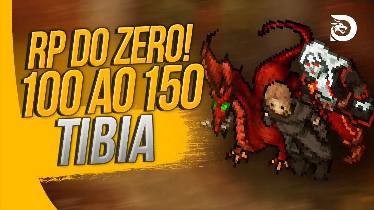 Tibia | UPANDO RP DO ZERO - Level 100 ao 150! DOUBLE EXP!