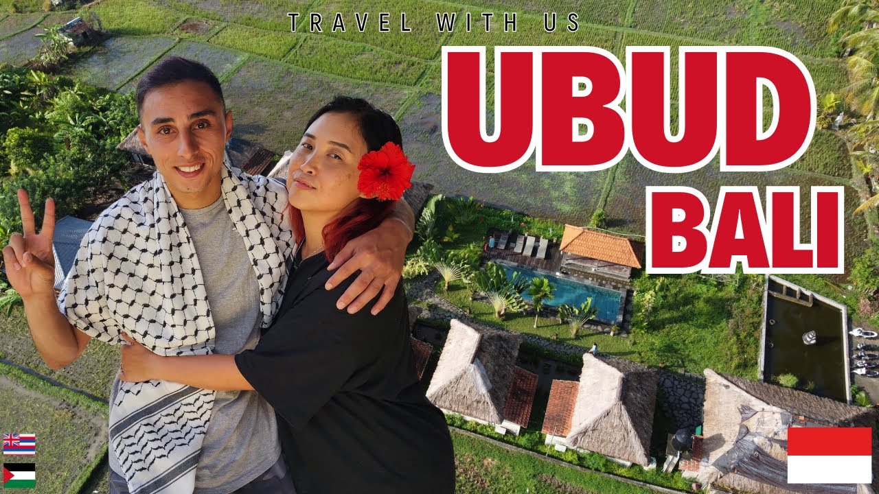 My Palestinian Husband first Balinese food experience, returning back to beautiful Ubud
