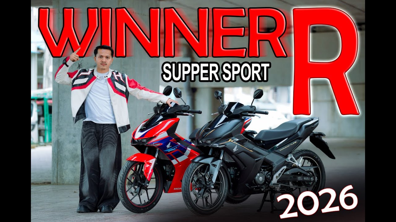 Review Honda winner R 2026 by #ហាងលក់ម៉ូតូរត្ន័ចាន់ហេង មានលក់ហេីយ