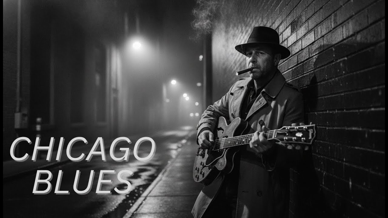🎸 Chicago Blues Night Sessions &ndash; Deep Electric Guitar & Midnight Smoke