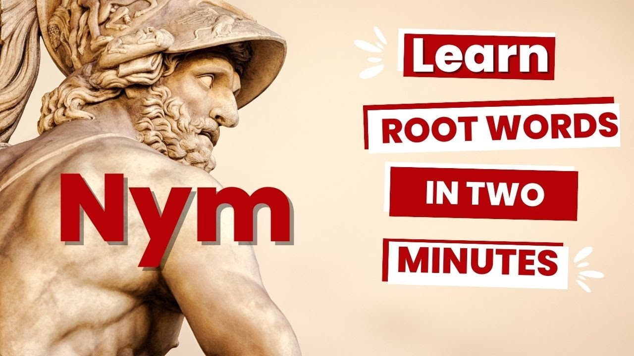 The Power of NYM: Discover the Root Word for 'Name' | Fun Vocabulary Lesson!