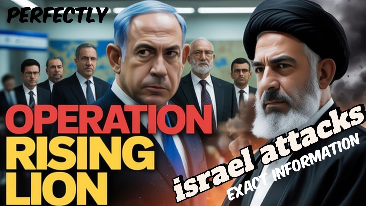 Israel Strikes Iran | Operation Rising Lion Explained: Full Breakdown of 2025 Iran-Israel Conflict