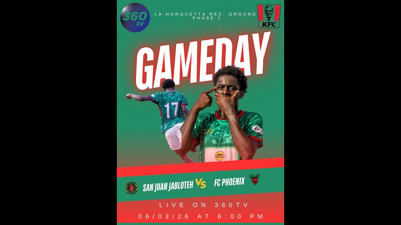 TT PREMIER FOOTBALL LEAGUE  | San Juan Jabloteh vs FC Phoenix