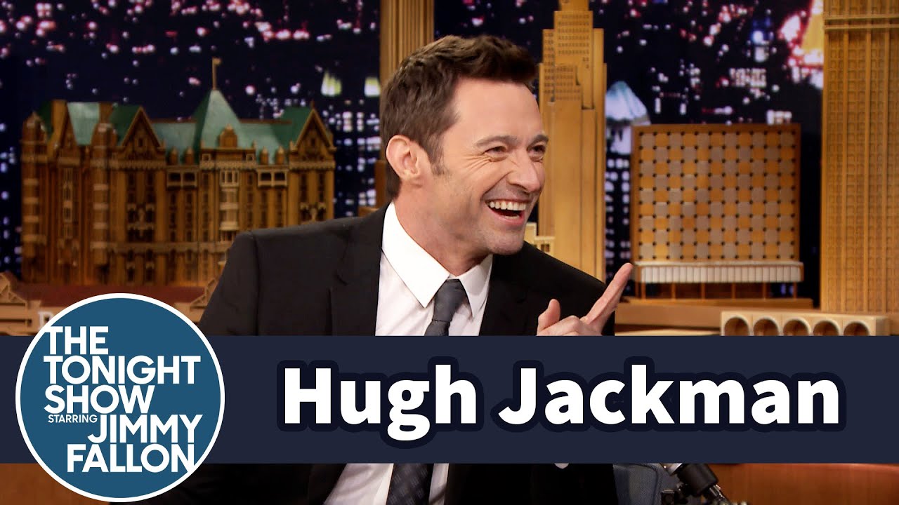 Hugh Jackman Shows Jimmy How to Really Eat Vegemite