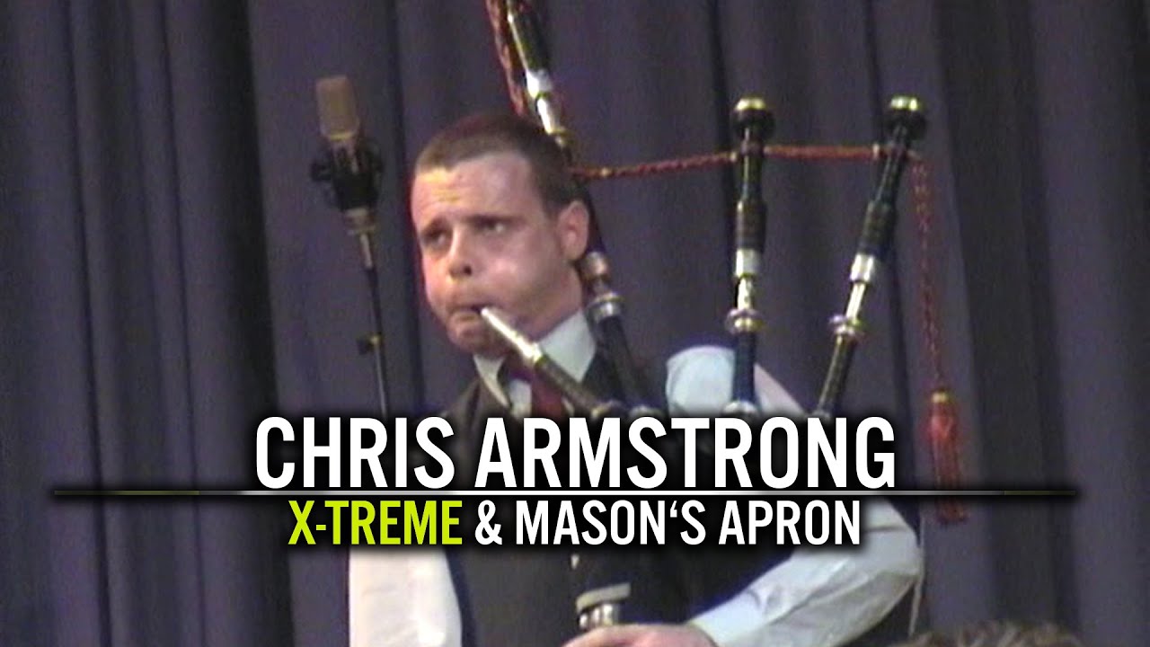 Chris Armstrong performes X-Treme and the Mason's Apron
