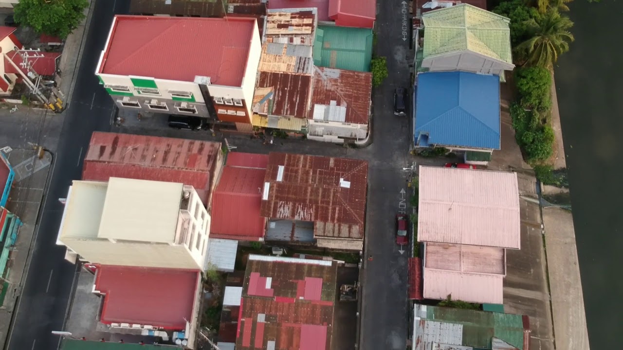 Sta. Cruz, Laguna on Lockdown (Aerial perspective)