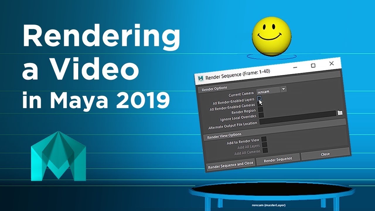 Rendering a Video Animation in Maya - Tutorial