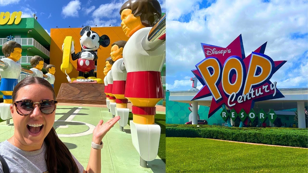 Pop Century Resort Tour at Walt Disney World! So Groovy!