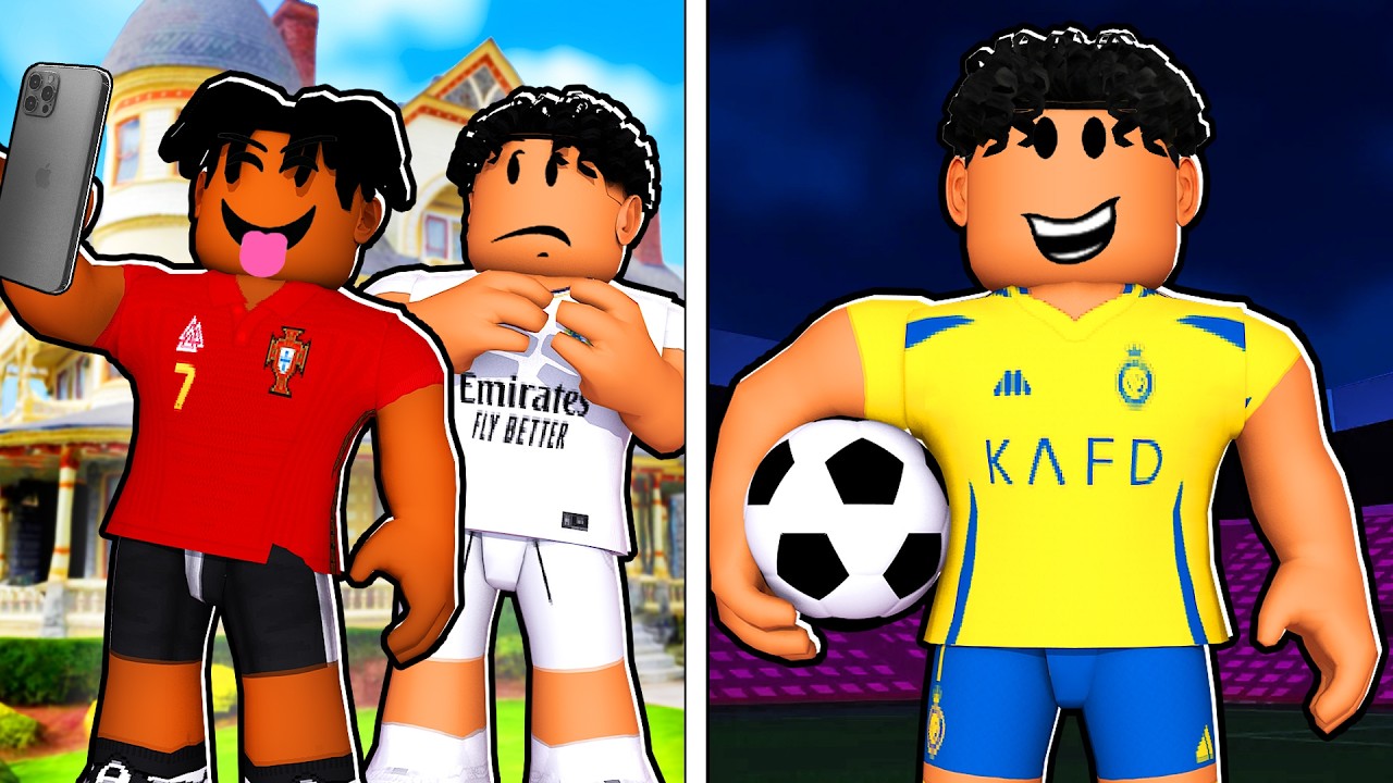 I Lived Cristiano Ronaldo Jr.'s Life for 7 Days in ROBLOX!