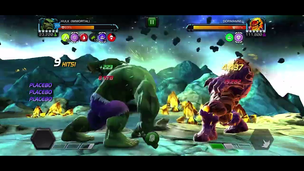 MCOC- IHulk smokes Dormammu in 35 seconds savage beating 💪😎