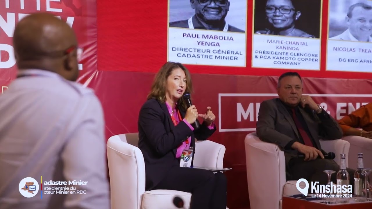 Forum Makutano 10: Le DG du Cadastre Minier Popol MABOLIA au cœur du débat sur le secteur minier