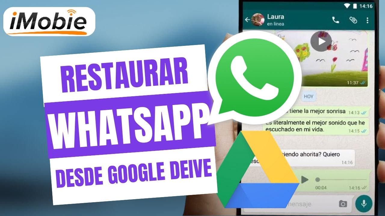 Cómo RESTAURAR Copia de Seguridad WhatsApp en GOOGLE DRIVE  📱 SIN Pérdida de Datos 2025