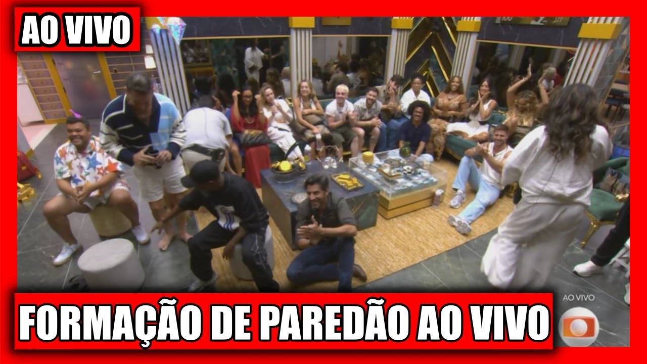 🔴 BBB 26 AO VIVO; FORMA&Ccedil;&Atilde;O DE PARED&Atilde;O AO VIVO AGORA, ASSISTIR DO BIG BROTHER BRASIL 2026 AO VIVO