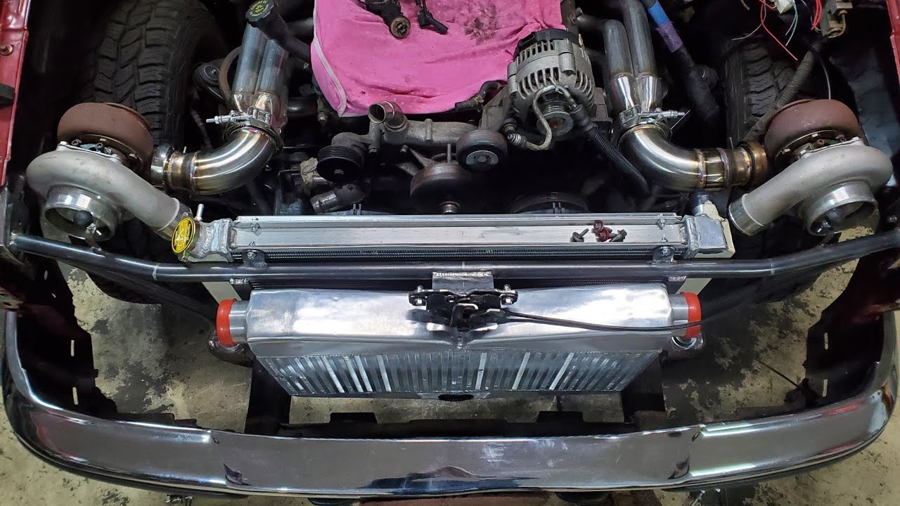 Welding Up Twin Turbo Manifolds For Summit Pro LS 5.3 Ranger