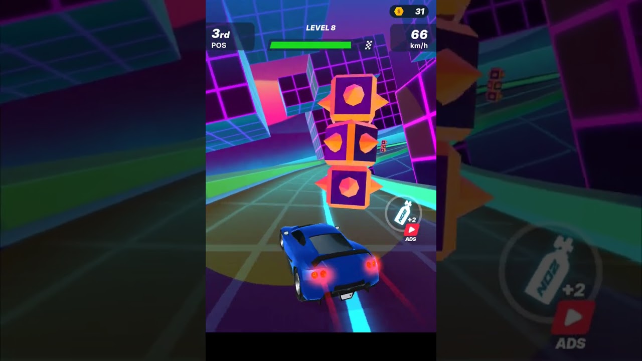 Race Master 3D: araba yarışı oyununu oynadım