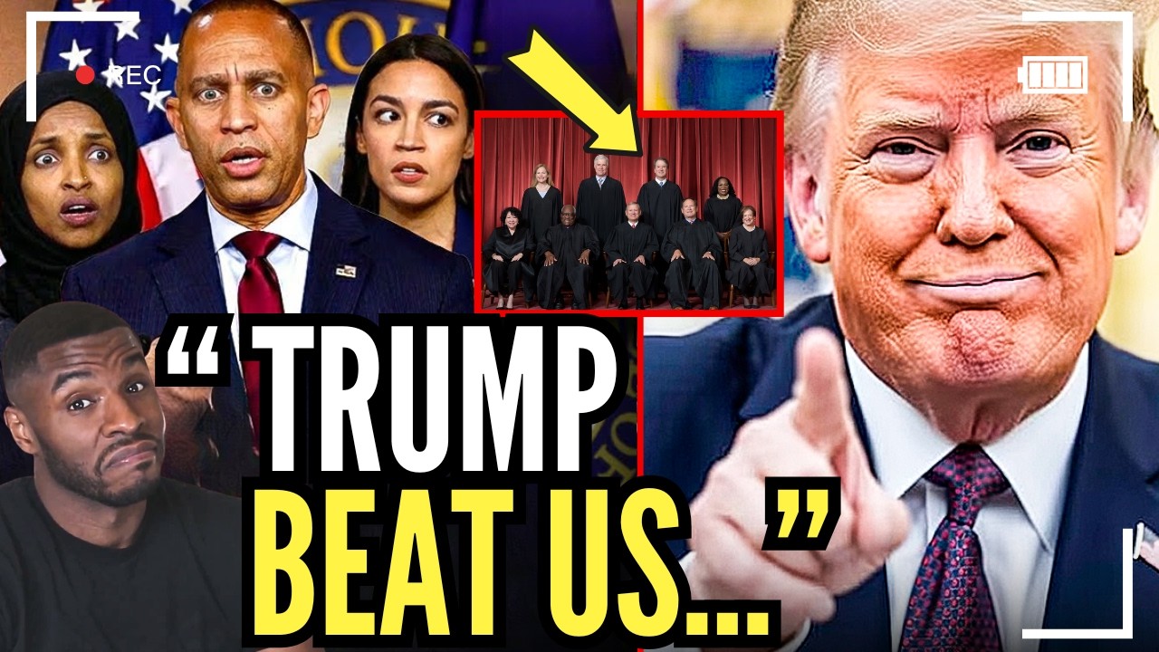 Democrats HUMILIATED as Trump Wins UNANIMOUS SCOTUS Victory 9-0
