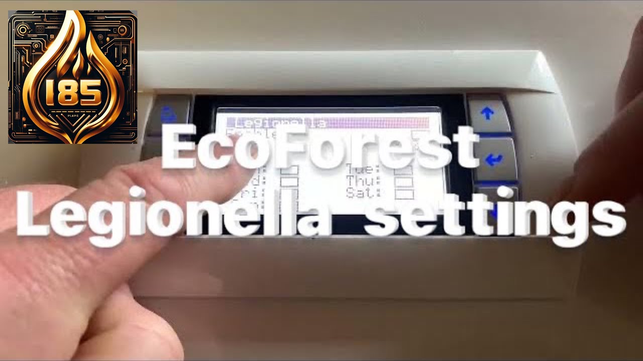 EcoForest - Legionella settings #heatpump #hotwater #legionella