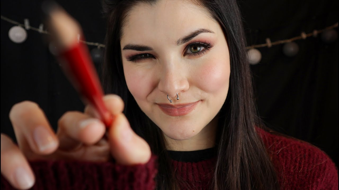 ASMR Trazando TU Cara + INAUDIBLE | ASMR daydream