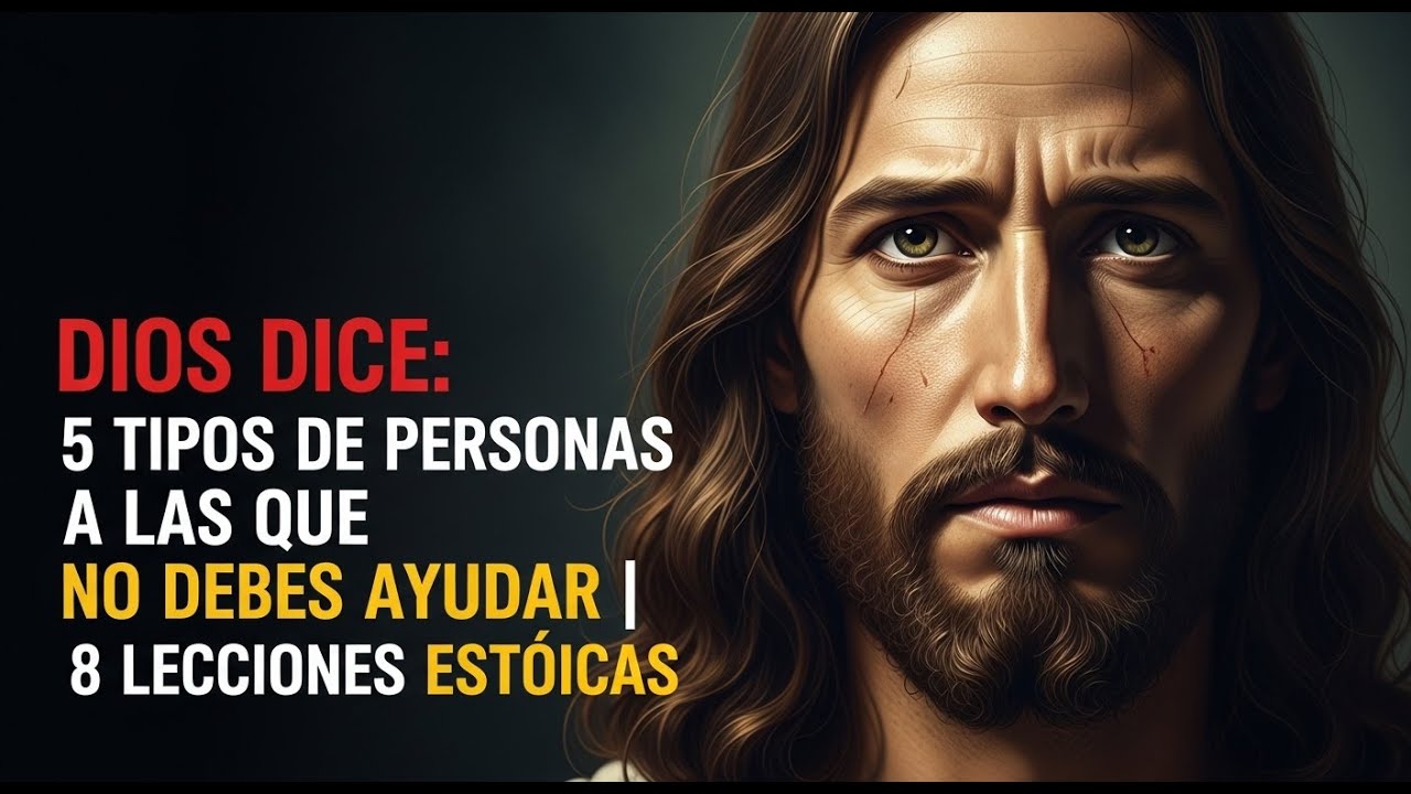 DIOS DICE: 5 TIPOS DE PERSONAS A LAS QUE NO DEBES AYUDAR | 8 LECCIONES ESTOICAS