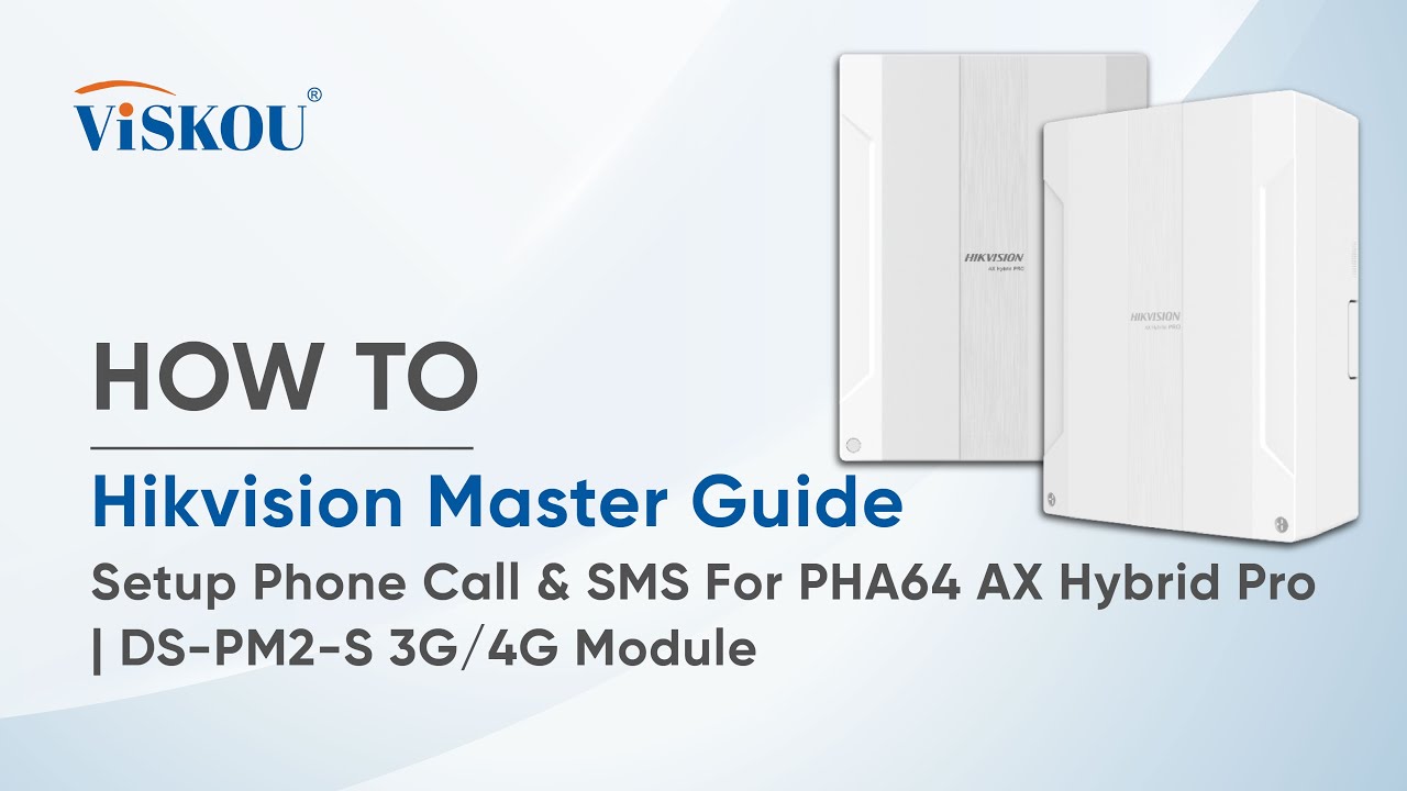 КАК: настроить телефонные звонки и SMS для PHA64 AX Hybrid Pro | Модуль DS-PM2-S 3G/4G