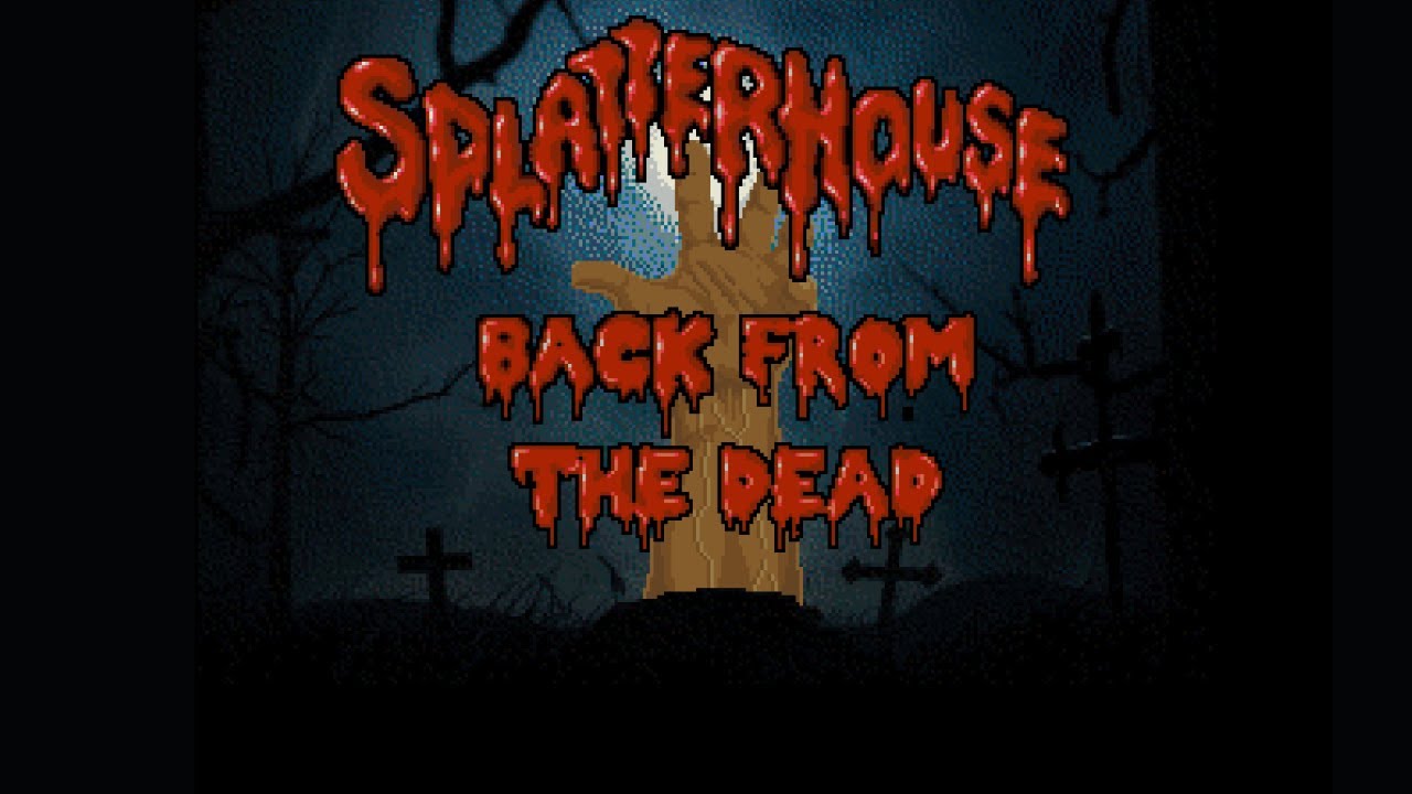 【萬聖節獻禮】OpenBor Splatterhouse - Back from the dead 腐屍之屋 - 死而復生 電鋸魔通關 同人改版遊戲 內有血腥或驚嚇場面慎入