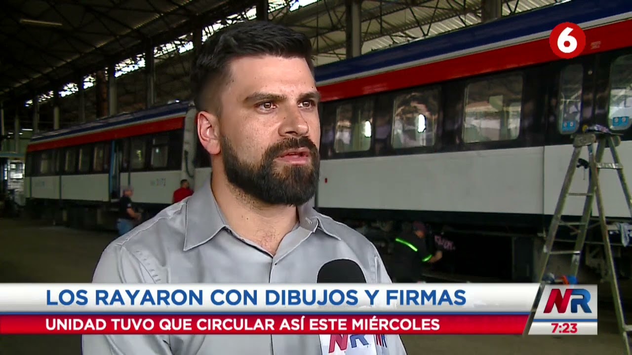 Vandalizan trenes en la estación del Pacífico