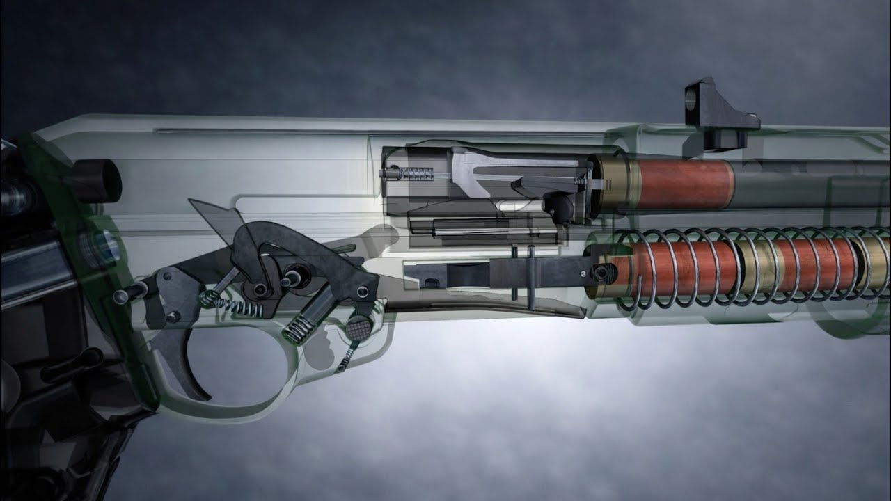 How an SPAS-12 Shotgun Works 