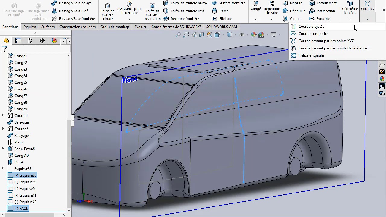 Design 6 : V&eacute;hicule Auto : model Van de Mercedes.