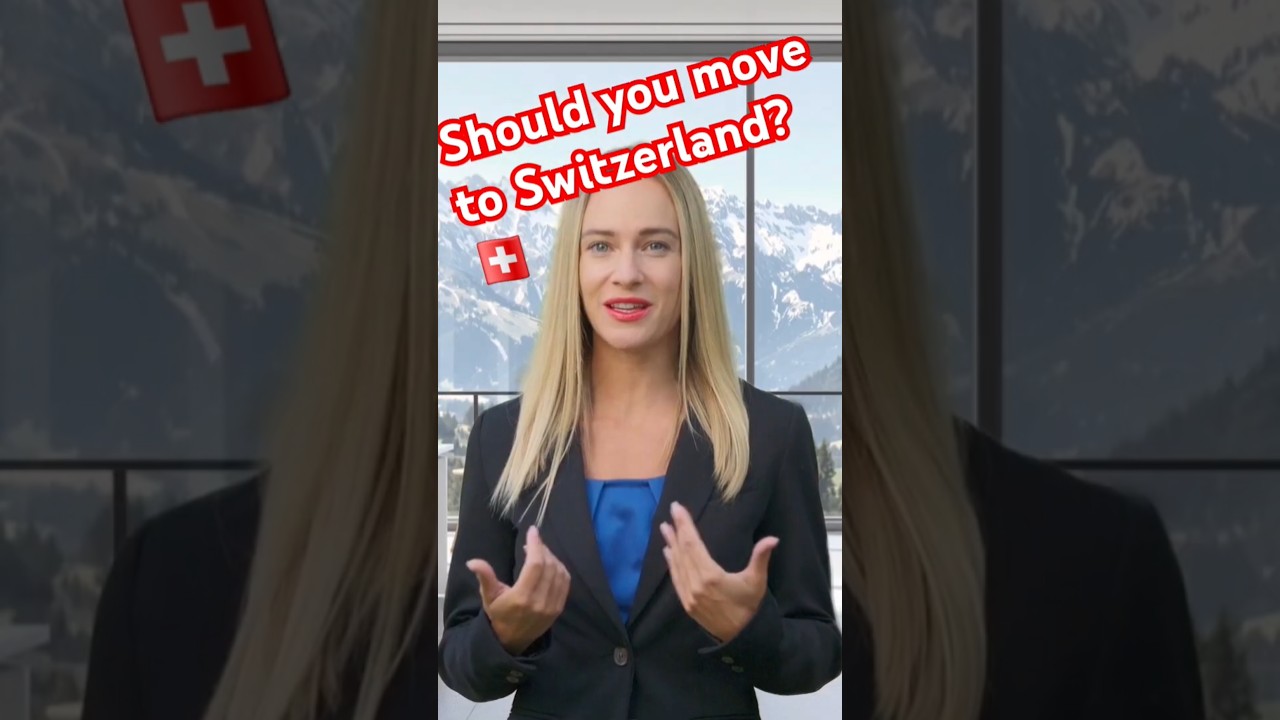 should you move to Switzerland? #shorts #switzerland #expats #moving #travel