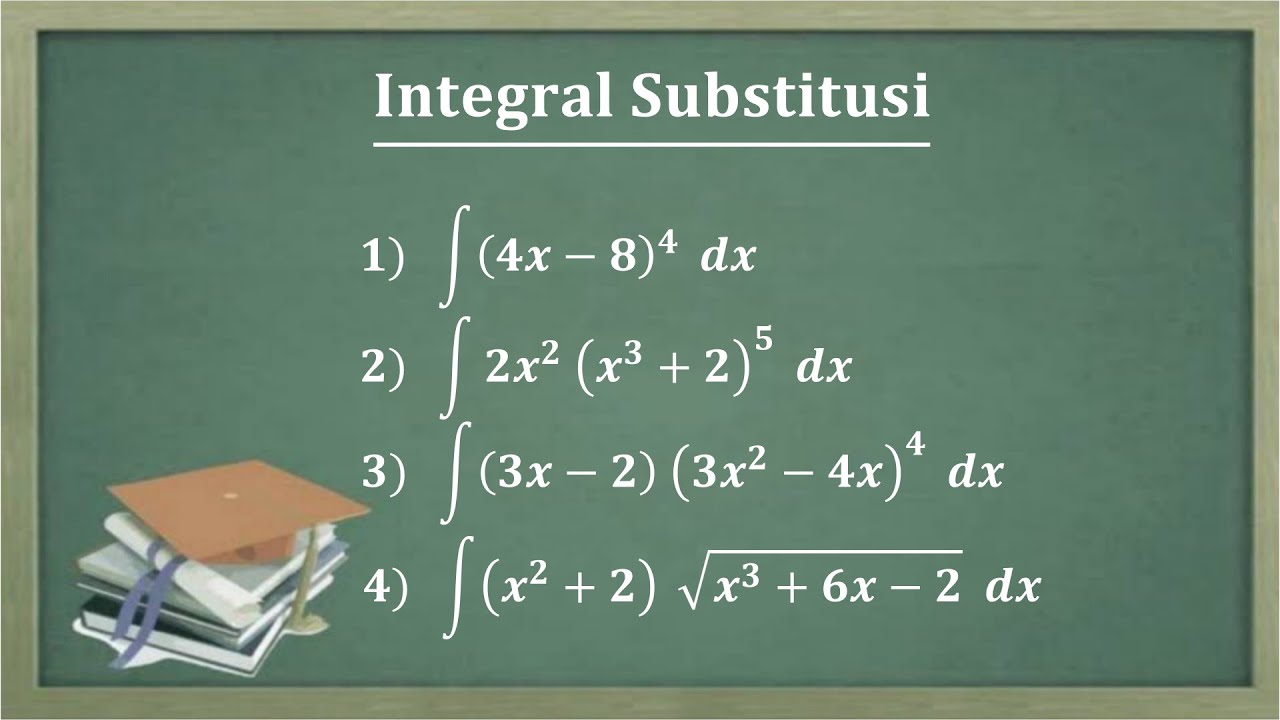 Trik mudah - (SUPER LENGKAP) - Integral Substitusi