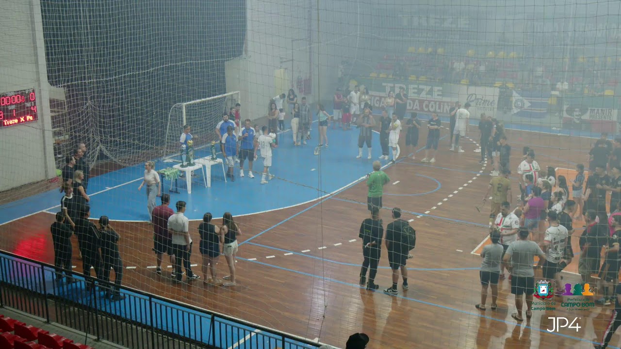 Final Copa Campo Bom de Futsal - Ta&ccedil;a Remi Steigleder - Portuguesa x Treze