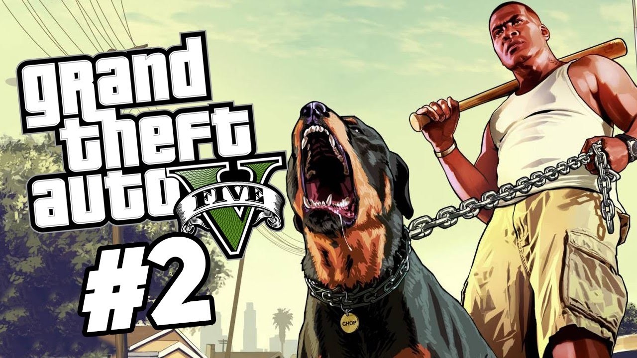 Играю в GTA V Часть 2