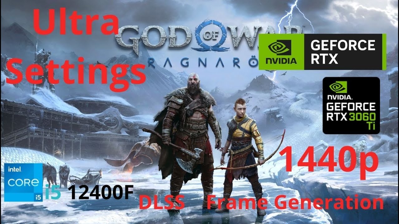 God Of War Ragnarok RTX 3060 Ti 1440p Frame Generation Ultra settings