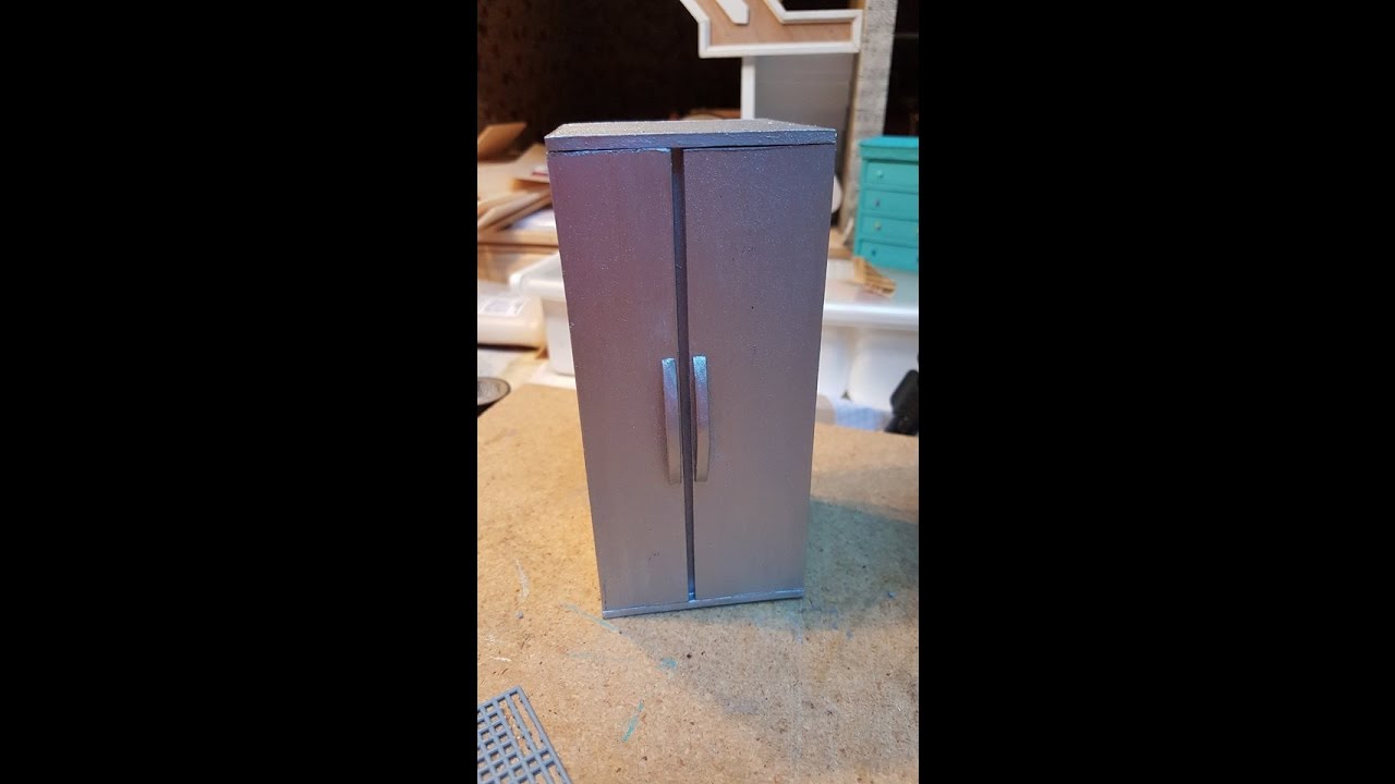 Refrigerator-Miniature Dollhouse