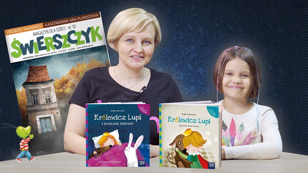 Książki rekomendowane przez magazyn dla dzieci &ndash; ŚWIERSZCZYK